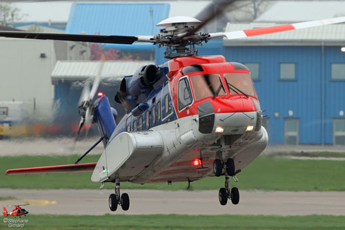 Hélicoptère S92 G-WNSI de CHC