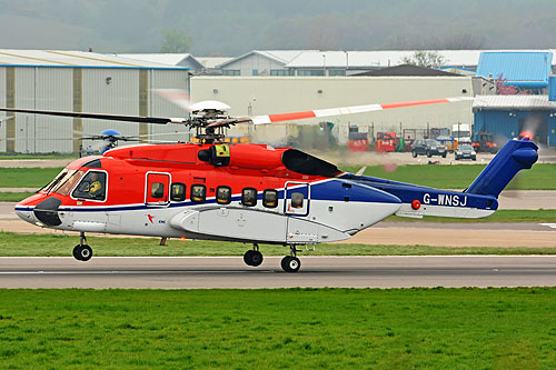 Hélicoptère S92 G-WNSJ de CHC