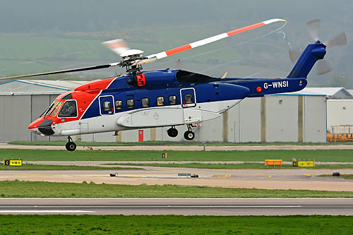 Hélicoptère S92 G-WNSI de CHC