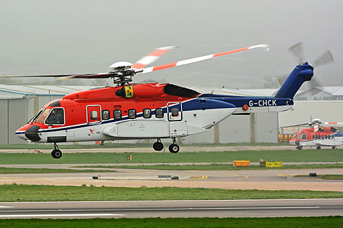 Hélicoptère S92 G-CHCK de CHC