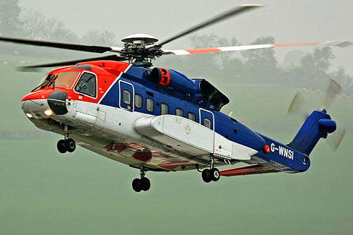 Hélicoptère S92 G-WNSI de CHC