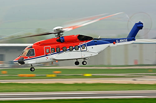 Hélicoptère S92 G-WNSE de CHC