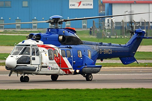 Hélicoptère AS332 SuperPuma G-BMCX de BRISTOW