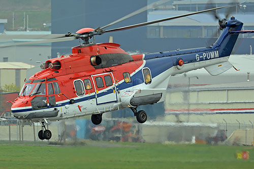 Hélicoptère AS332 SuperPuma G-PUMM de CHC