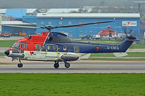 Hélicoptère AS332 SuperPuma C-CHCG de CHC