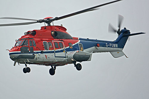 Hélicoptère AS332 SuperPuma G-PUMM de CHC