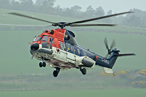 Hélicoptère AS332 SuperPuma C-CHCG de CHC