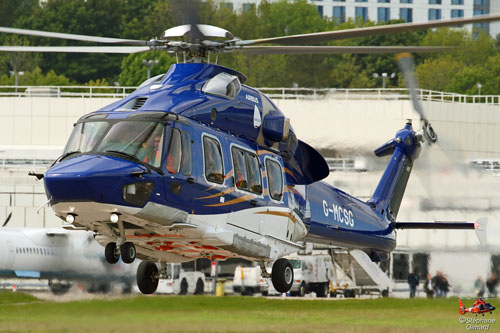 Hélicoptère H175 G-MCSH de BABCOCK / BOND OFFSHORE HELICOPTERS