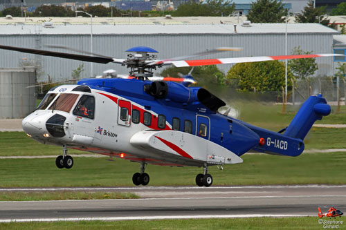 Hélicoptère S92 G-IACD de BRISTOW