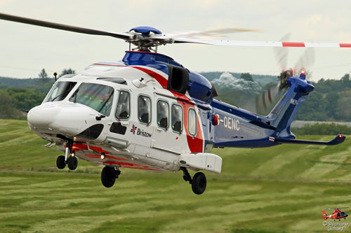 Hélicoptère AW189 G-OENC de BRISTOW