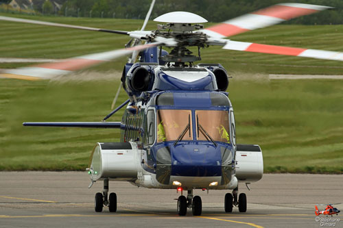 Hélicoptère S92 G-MCSK de BABCOCK / BOND OFFSHORE HELICOPTERS