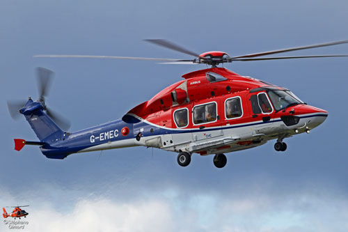 Hélicoptère H175 G-EMEC de CHC