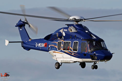 Hélicoptère H175 G-MCSH de BABCOCK / BOND OFFSHORE HELICOPTERS