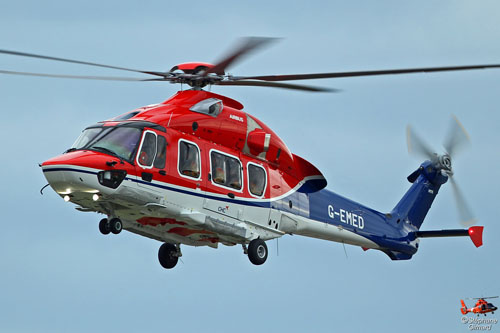 Hélicoptère H175 G-EMED de CHC