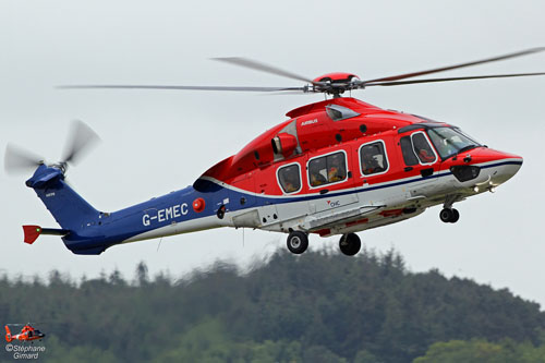 Hélicoptère H175 G-EMEC de CHC