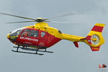 Hélicoptère EC135 d'Air Ambulance