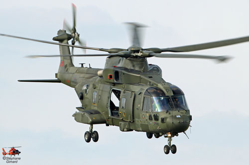 Hélicoptère EH101 Merlin RAF