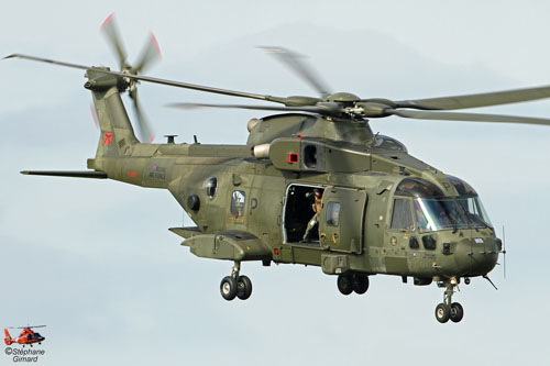 Hélicoptère EH101 Merlin RAF