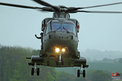 Hélicoptère EH101 Merlin RAF