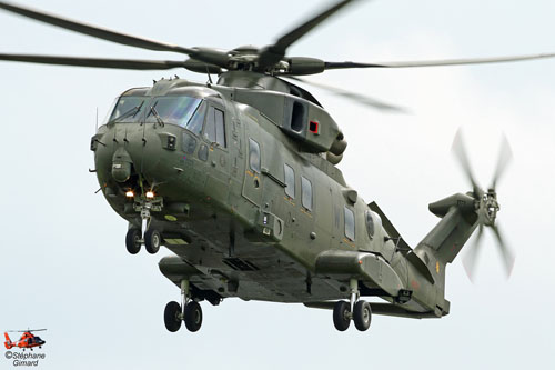 Hélicoptère EH101 Merlin RAF