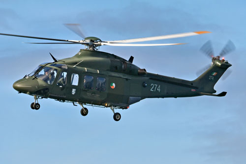 Hélicoptère AW139 274 Armée Air Irlande