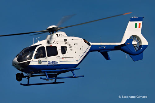 Hélicoptère EC135 Police Irlande