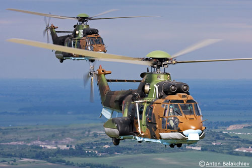 Hélicoptères AS532 Cougar Bulgarie