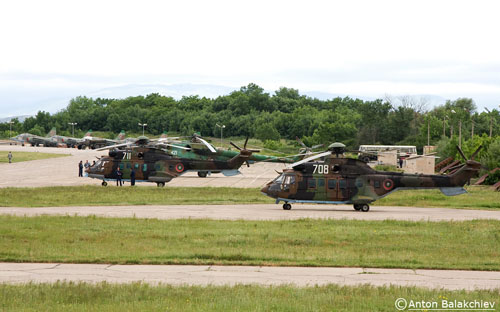 Hélicoptères AS532 Cougar Bulgarie