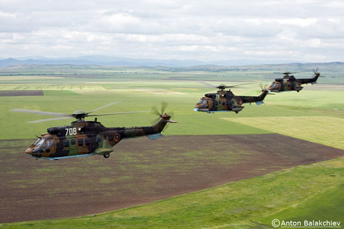 Hélicoptères AS532 Cougar Bulgarie