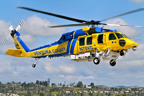 Hélicoptère S70 Firehawk Ventura County, Camarillo, Californie, USA