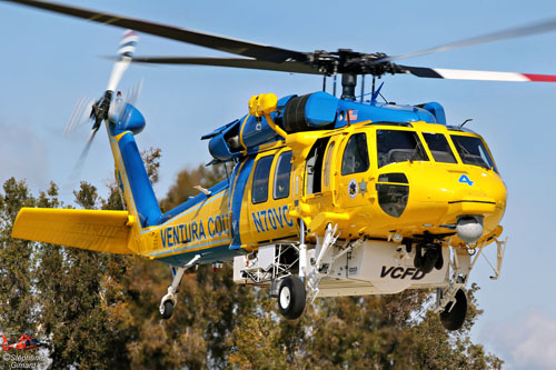 Hélicoptère S70 Firehawk Ventura County, Camarillo, Californie, USA