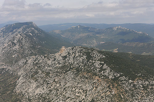 Vol au-dessus des châteaux Cathares