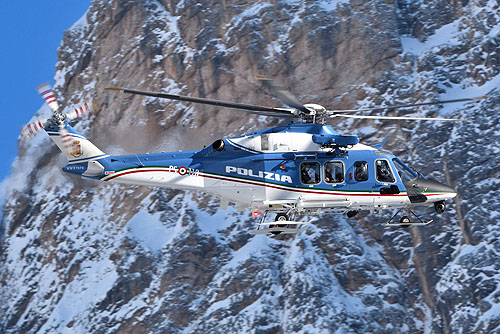 Hélicoptère AW139 PS118 Polizia