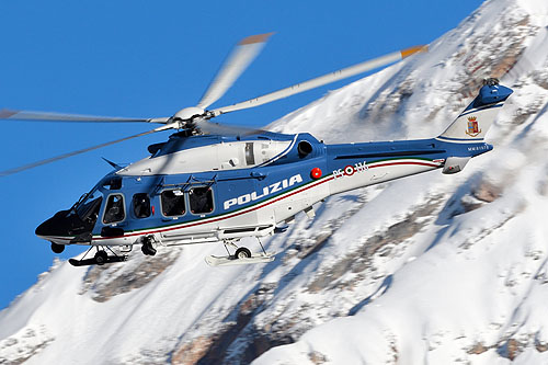 Hélicoptère AW139 PS116 Polizia