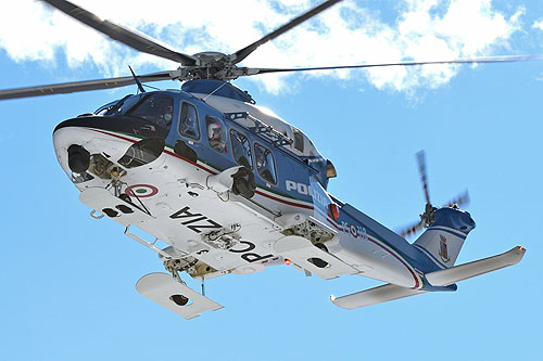 Hélicoptère AW139 PS118 Polizia