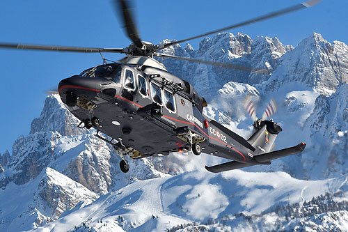 Hélicoptère AW139 CC02 Carabinieri