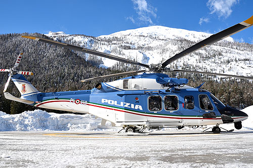 Hélicoptère AW139 PS118 Polizia