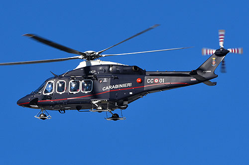 Hélicoptère AW139 CC01 Carabinieri