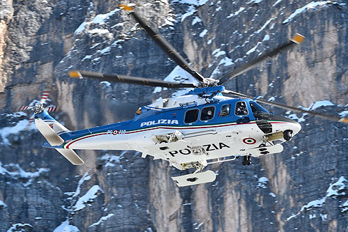 Hélicoptère AW139 PS118 Polizia