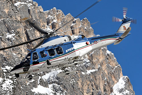 Hélicoptère AW139 PS118 Polizia