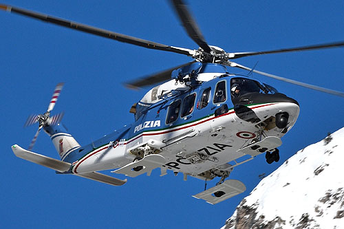 Hélicoptère AW139 PS118 Polizia