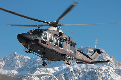 Hélicoptère AW139 CC01 Carabinieri