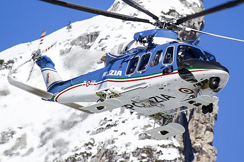 Hélicoptère AW139 PS118 Polizia