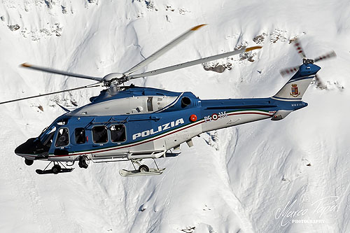 Hélicoptère AW139 PS116 Polizia