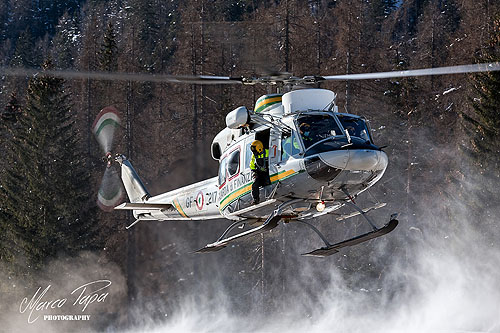 Hélicoptère AB412 GF217 Guardia Di Finanza