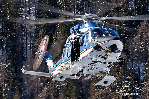 Hélicoptère AW139 PS116 Polizia