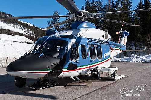 Hélicoptère AW139 PS116 Polizia