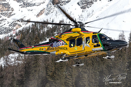 Hélicoptère AW139 414 Guardia Di Finanza