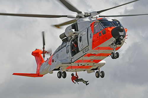 Hélicoptère AW101 SAR QUEEN Norvège (Luftforsvaret)