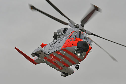 Hélicoptère AW101 SAR QUEEN Norvège (Luftforsvaret)